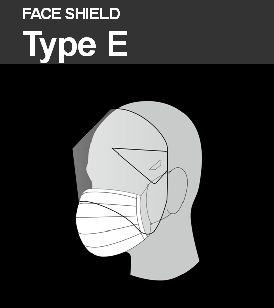 페이스쉴드 E타입 / FACE SHIELD E타입